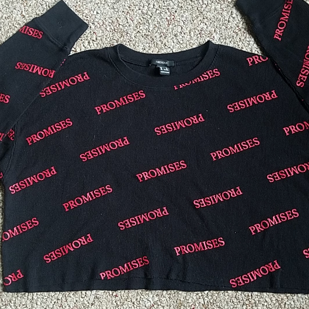 Forever 21 M Crop Top
